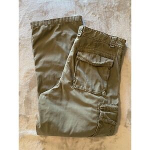 Old Navy Cargo Pants Men 38x30 Olive Surplus Company Baggy Streetwear Y2K Skater